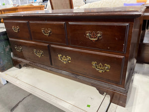 Cedar Chest with Faux Drawers