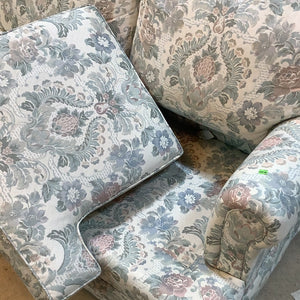 Greyish Floral Sofa