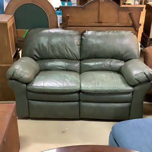 Green Reclining Loveseat