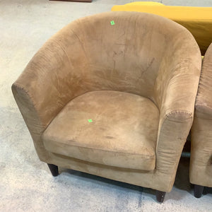 Bronze Coloured Tub Chair