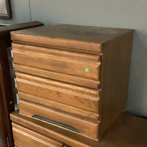 Smooth Wood Nightstand