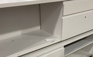 White Desk/ Filing Cabinet