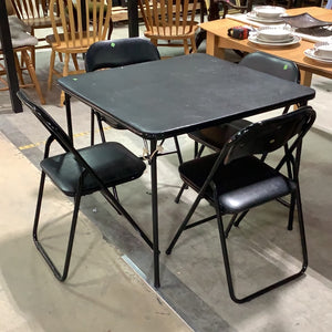 Pleather Patio Set
