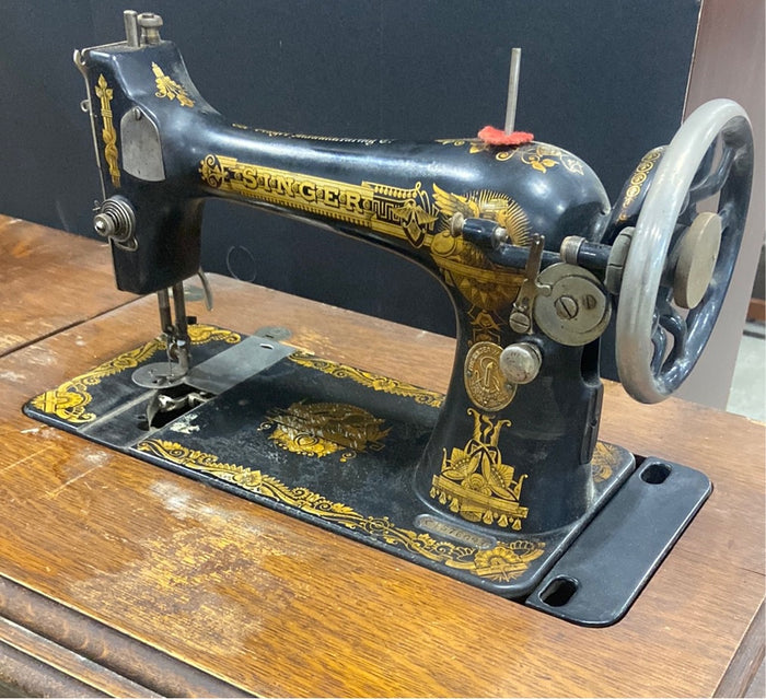 Vintage Singer Sewing Machine Desk