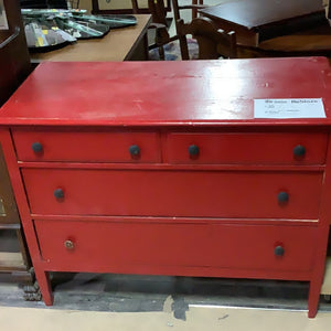 Red Dresser