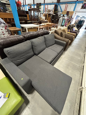 L-Shaped Pull-Out Couch