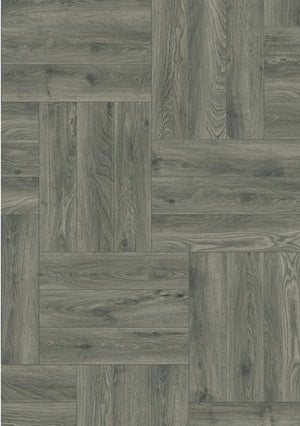 Modern Gray Embossed Wood Plank Laminate Flooring