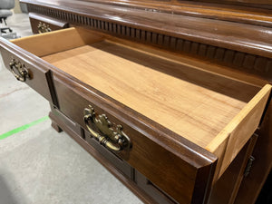 Walnut Buffet and Hutch