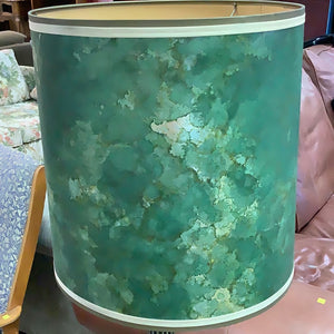 Mottled Green Lamp