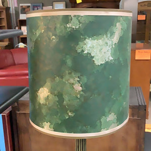 Mottled Green Lamp