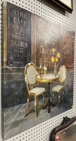 Cafe Canvas Print