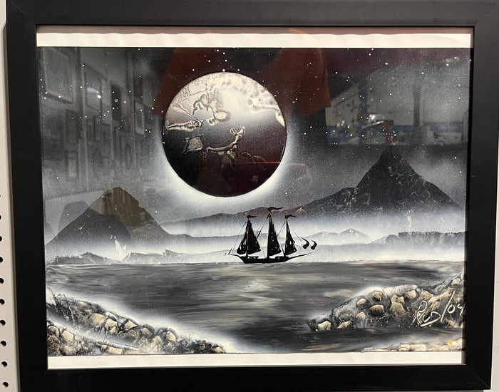 Contrasting Sailing Artwork