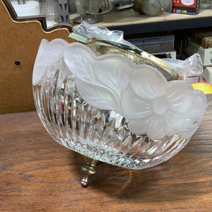 Floral Glass Flush Mount