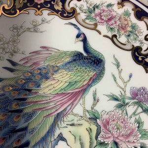 Decorative Peacock Plate