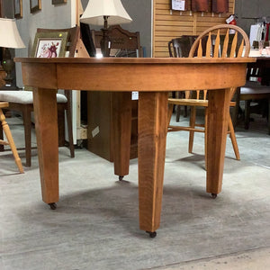 Wheeled Extending Dining Table