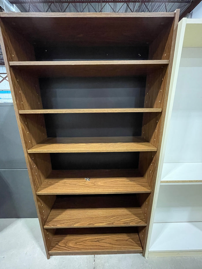 Dark Wood Bookshelf
