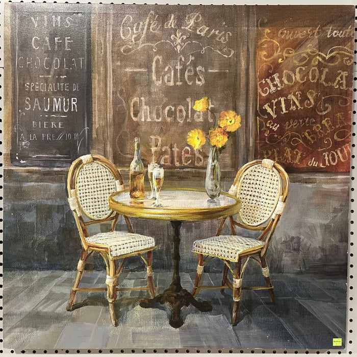 Cafe Canvas Print