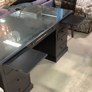 Glass Top Work Desk