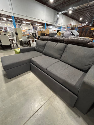 L-Shaped Pull-Out Couch