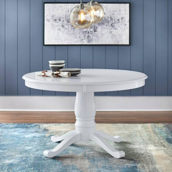 Blanca Round Wood Dining Table