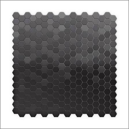 Hexagonia SB 11.46” x11.89” x0.2” Peel & Stick Speed Tiles