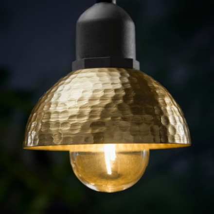 Hampton Bay Gold String Light Shade (Light Not Included)