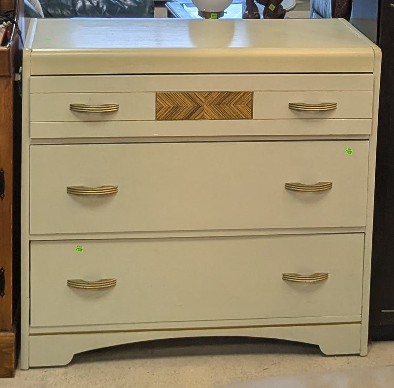 Light Beige Art Deco Dresser