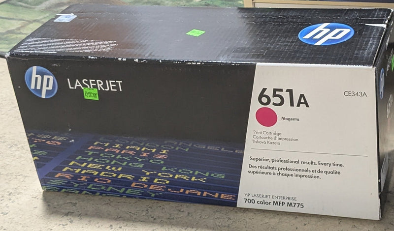 HP LaserJet 651A Magenta Print Cartridges