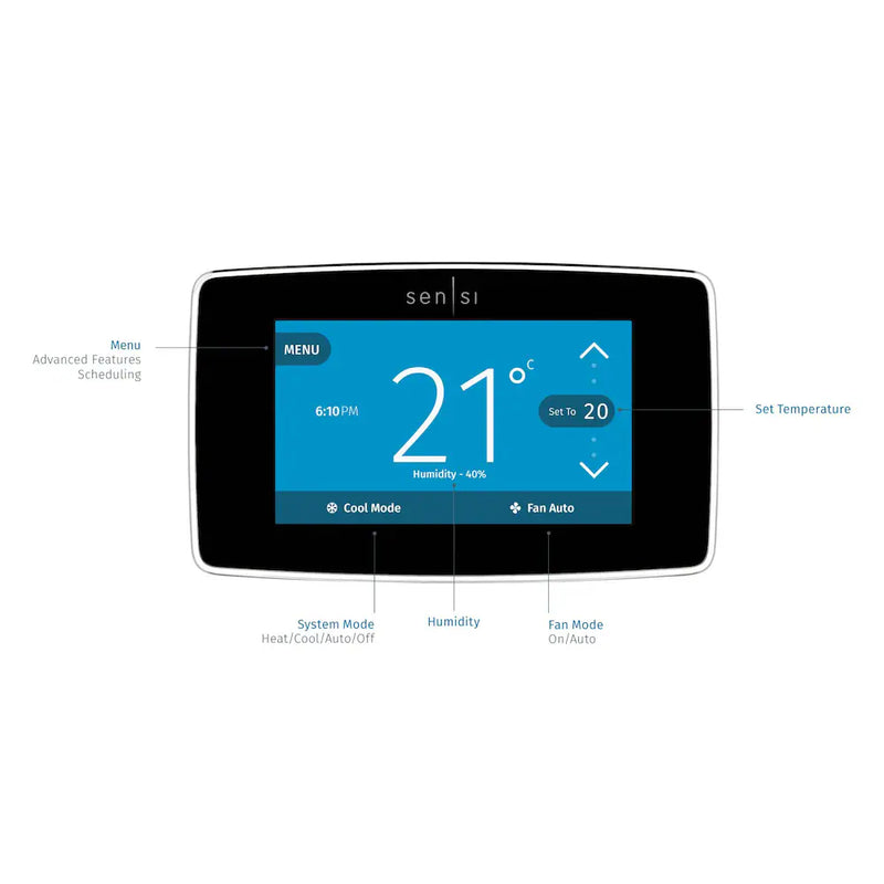 Emerson Sensi Touch Smart Thermostat - ENERGY STAR®