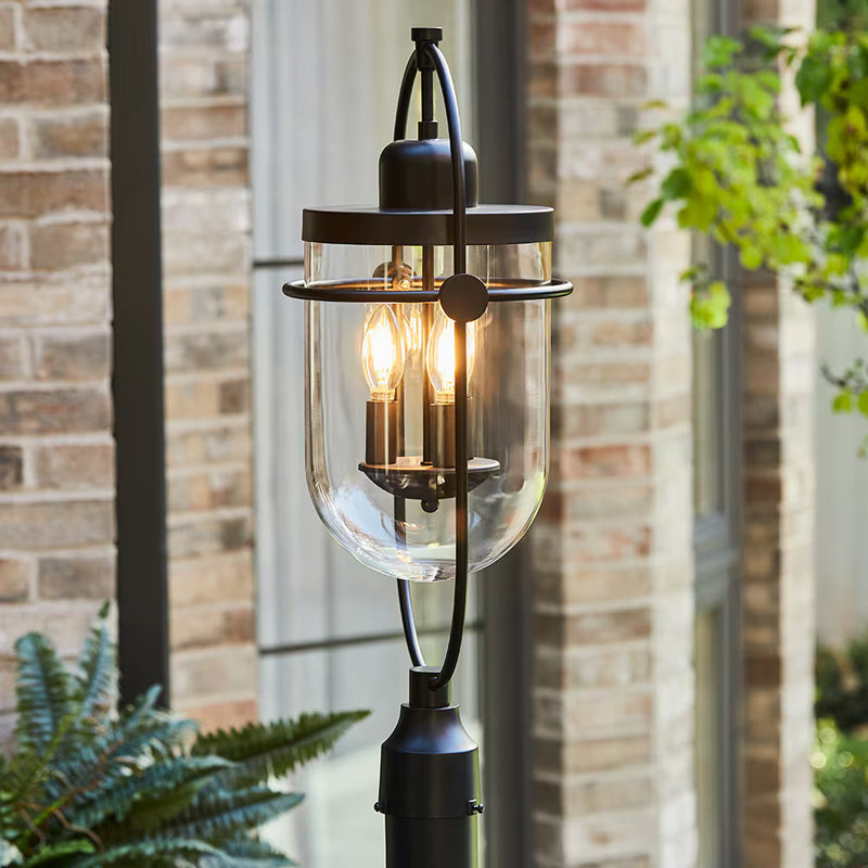3- Light Post Mount Lantern