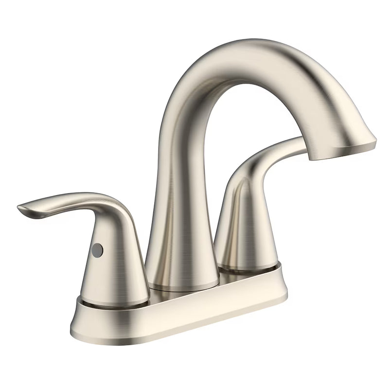 Glacier Bay Irena 4-inch Centerset 2-Handle Bathroom Faucet