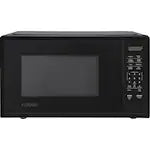 Black Countertop Microwave with 6 Pre-Programmed Cooking Modes