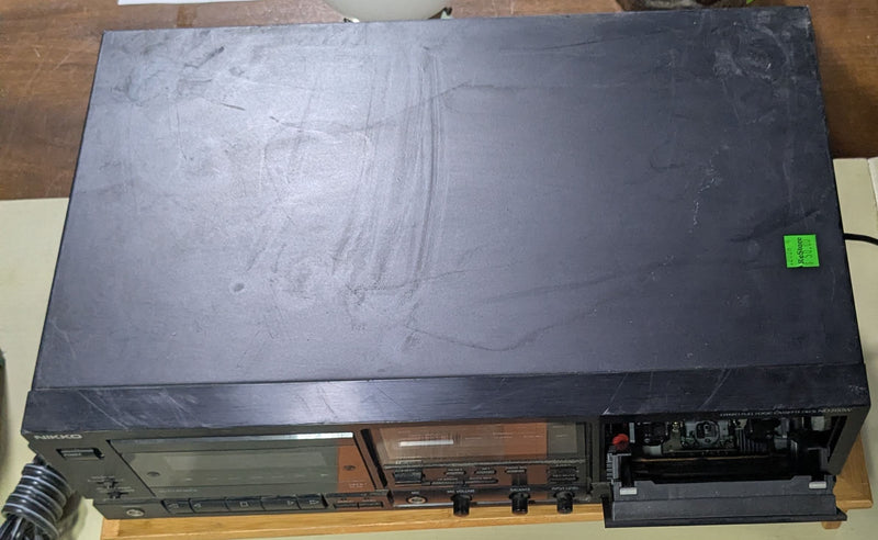 Vintage Nikko ND-200W Dual Cassette Deck