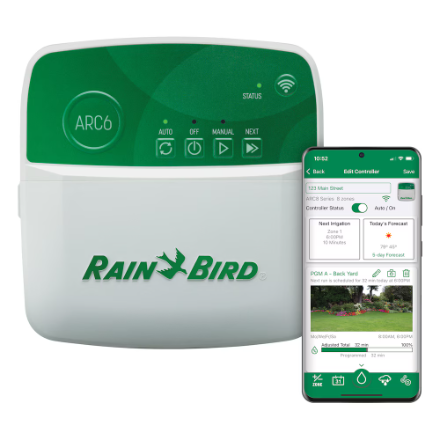 Rain Bird ARC6 Smart Irrigation WiFi Controller – 6-Station