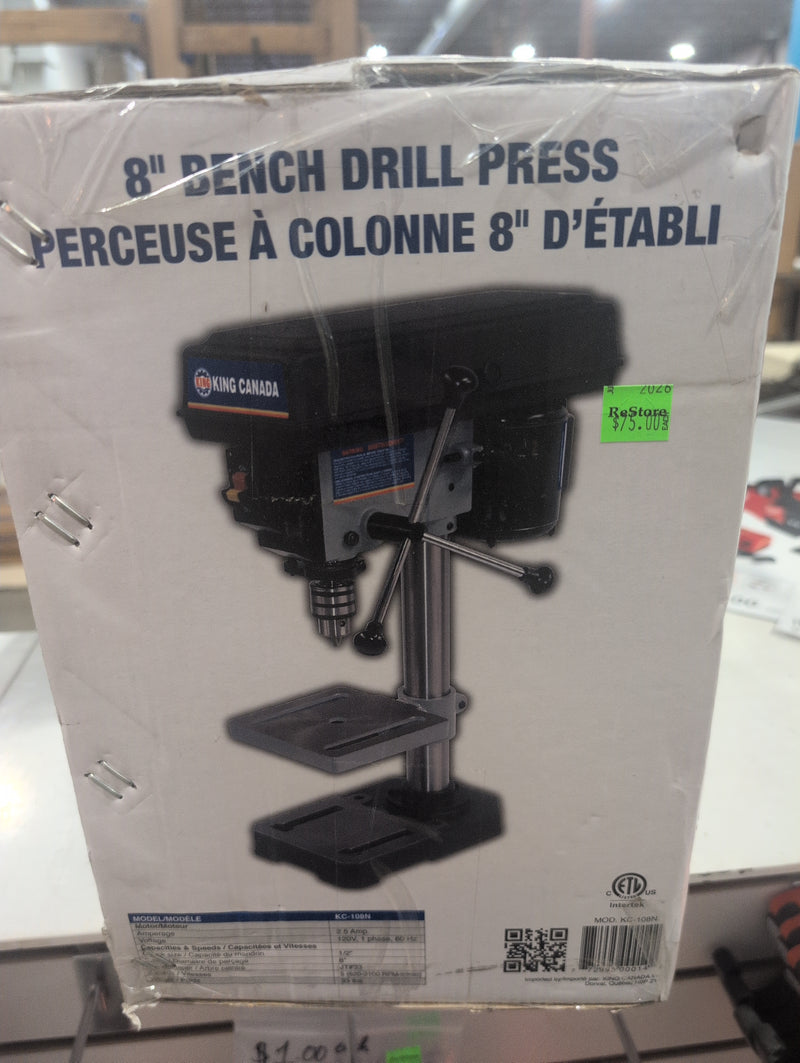 8" Bench Drill Press