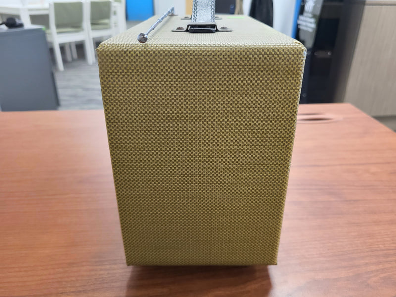 Crosley CR-21 Tweed Portable AM/FM Tabletop Radio