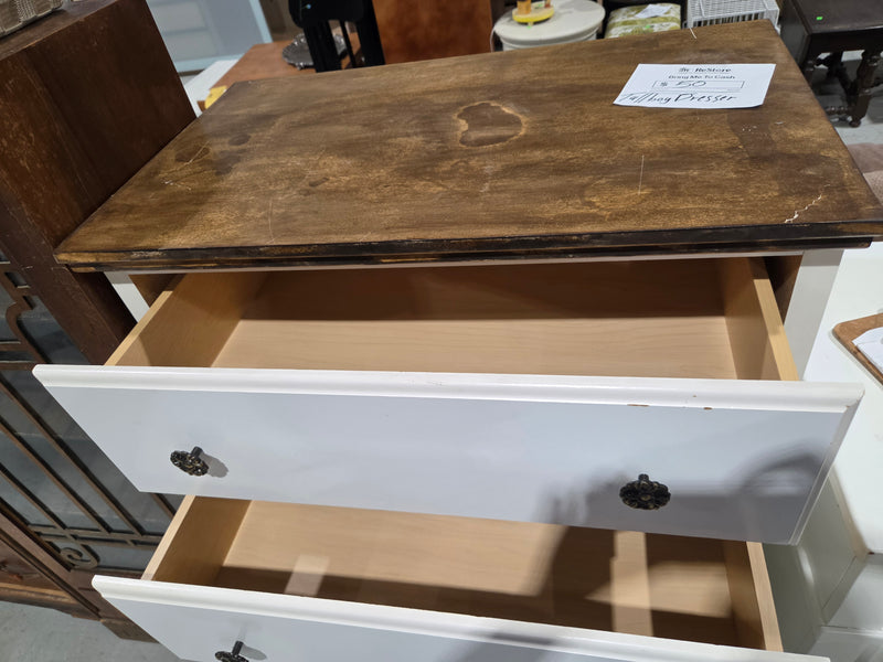 Farmhouse-Style Tallboy Dresser
