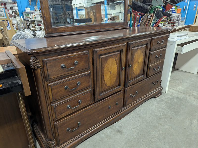 Tall Vintage-Style Buffet
