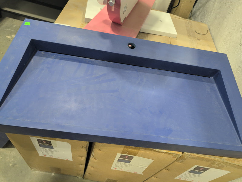 Royal Blue Single Sink