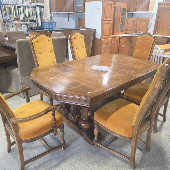 Vintage 7 Piece Dining Room Set