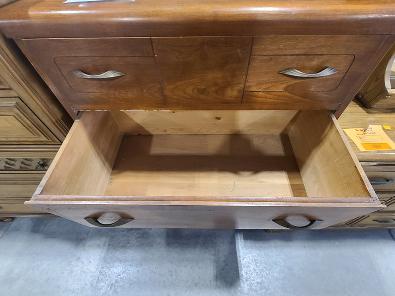 Mid-Century Modern Style 4-Drawer Wooden Dresser