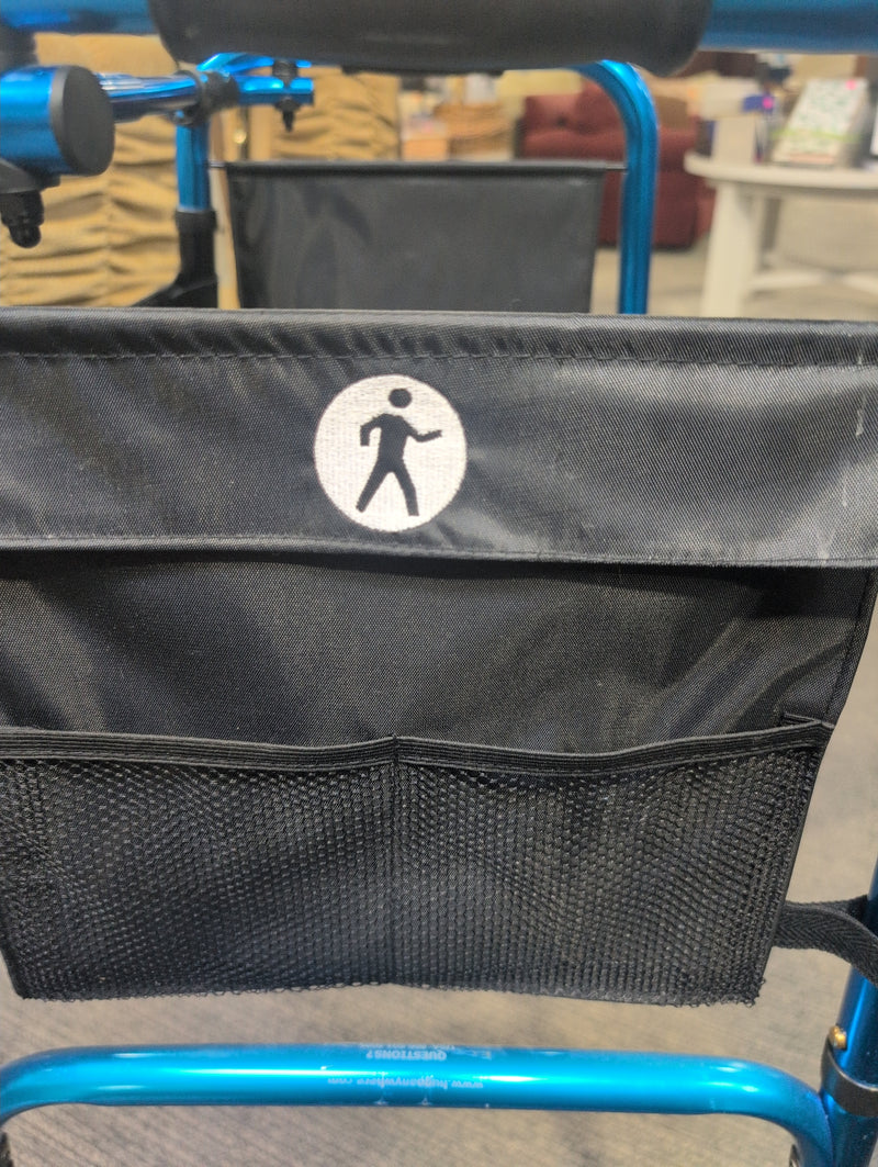 Hugo Blue Folding Walker