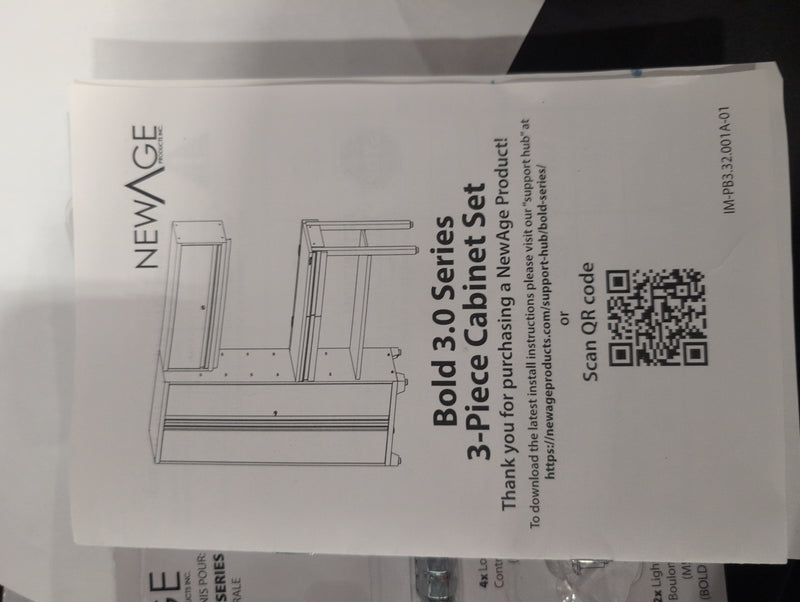 Bold 3.0 Series 3 Piece Cabinet Set