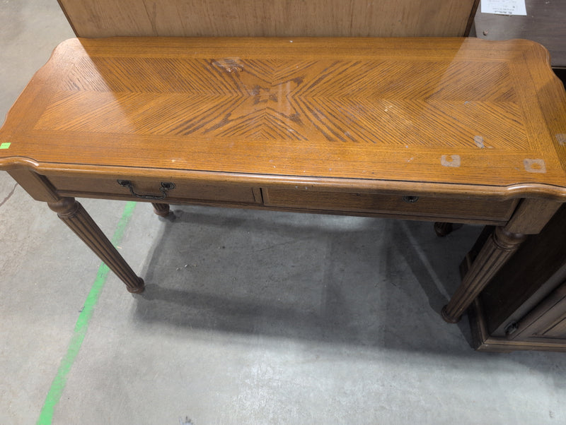Wooden Hallway Table with 2 Drawers