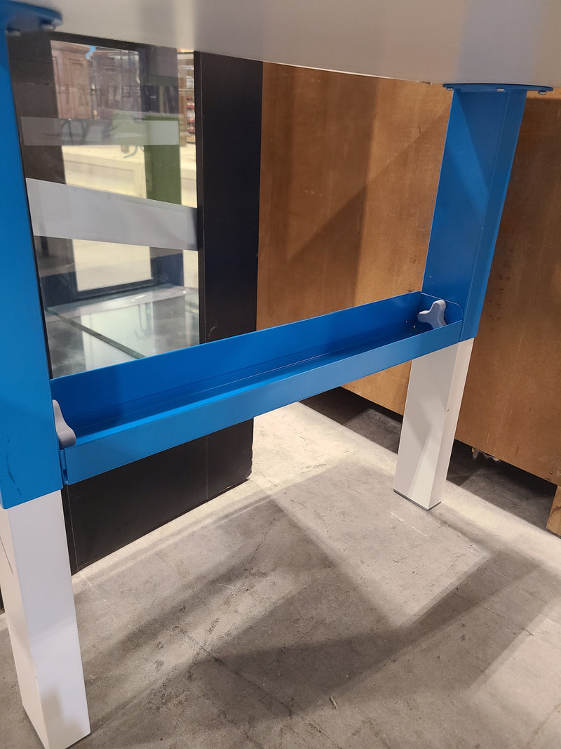 IKEA PÅHL Children’s Desk with Desktop Hutch & Matching Blue Desk Chair