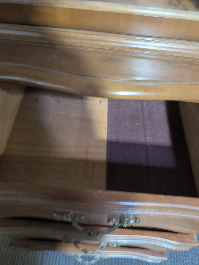 Vintage Wooden Buffet and Hutch