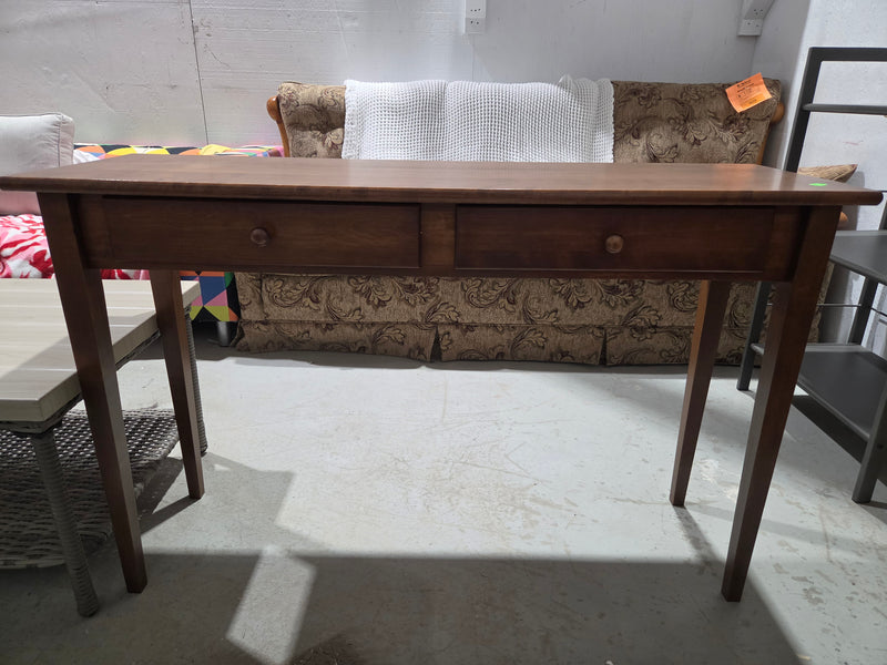 Vintage Wooden Console Table