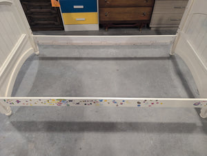 White Single Bed Frame