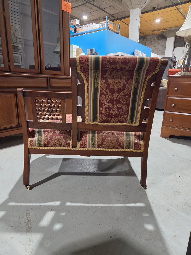 Antique Victorian-Style Accent Chair