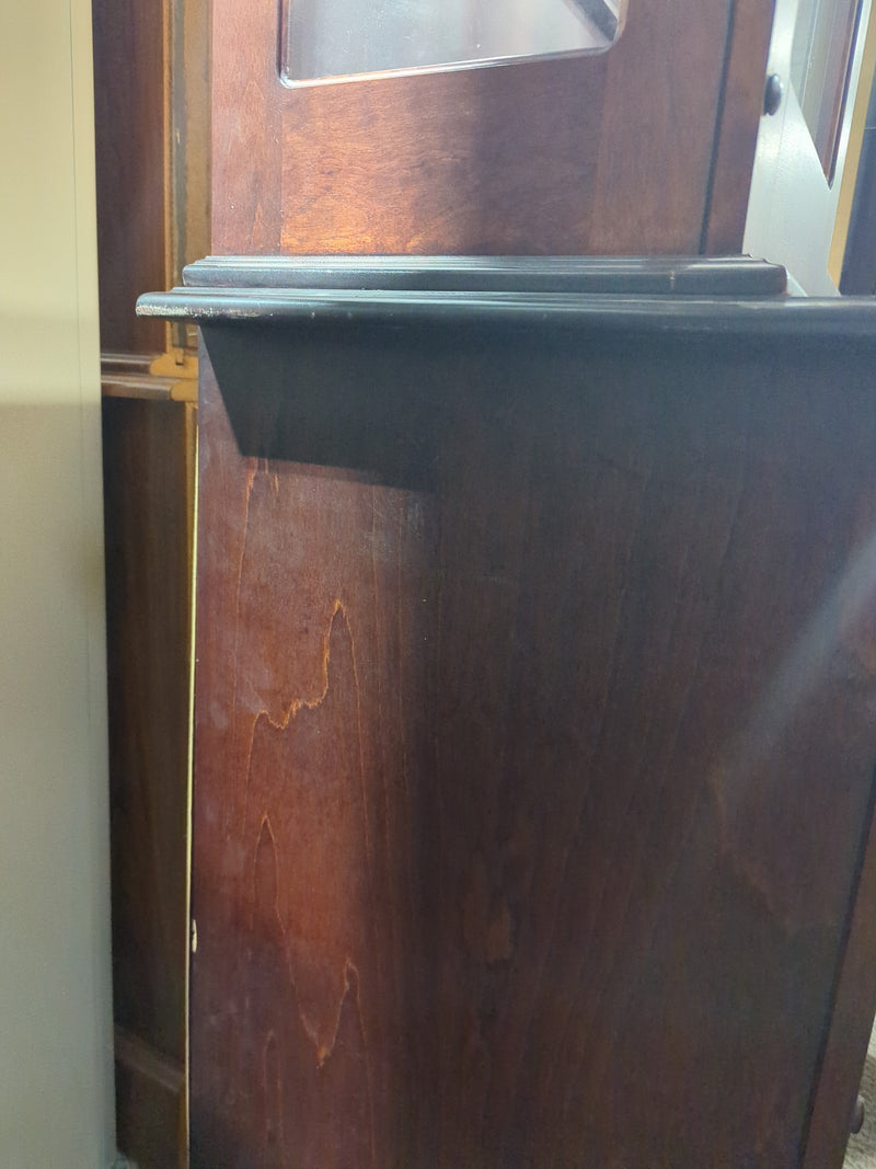Reddish Brown Buffet and Hutch